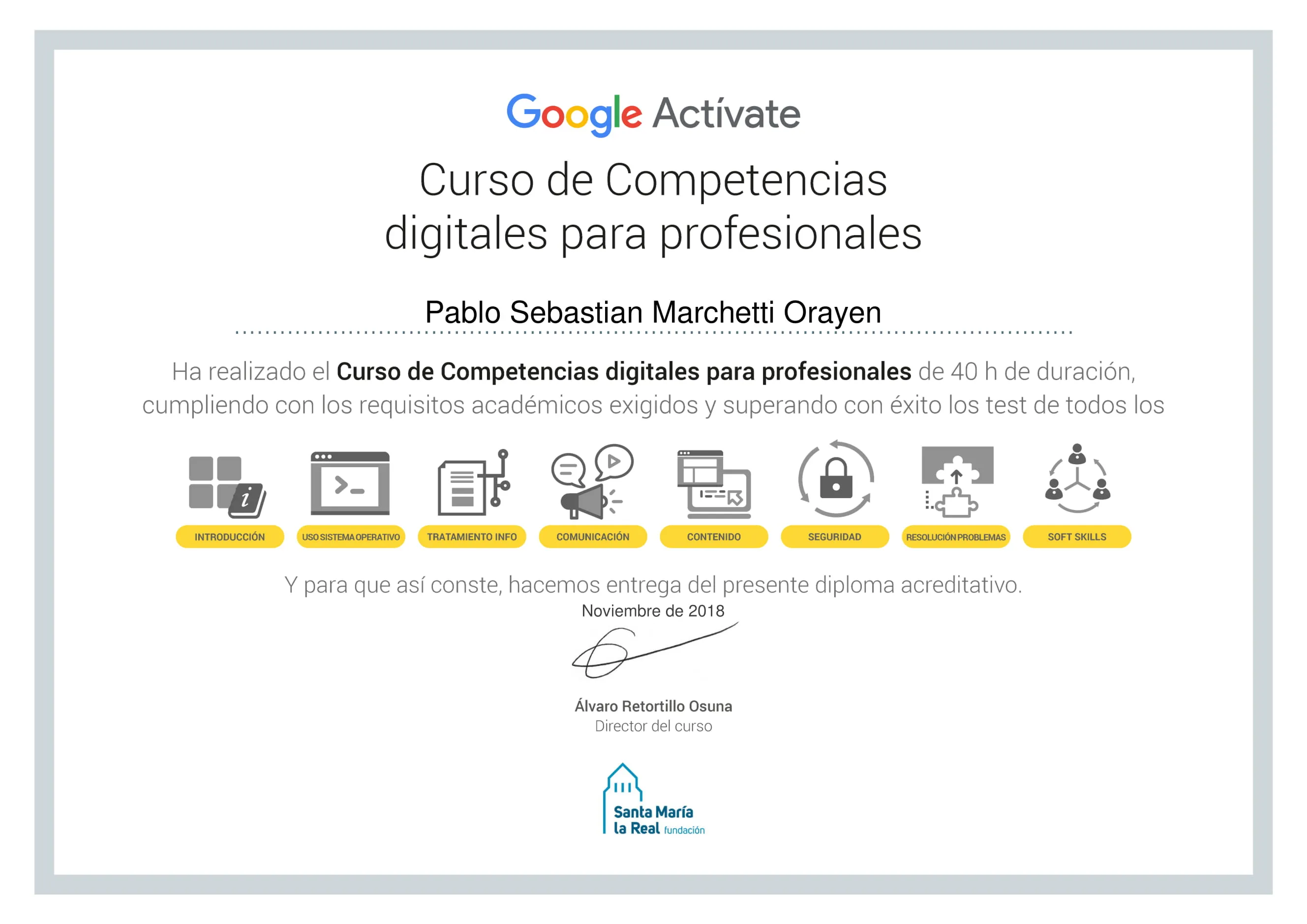 Competencias Digitales para Profesionales